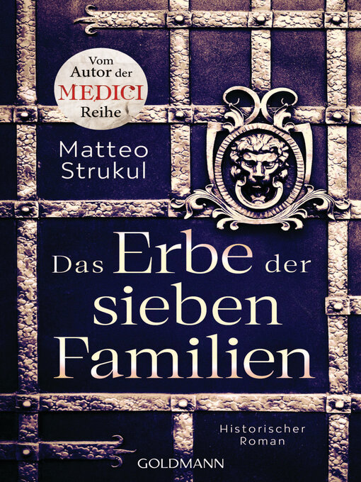 Title details for Das Erbe der sieben Familien by Matteo Strukul - Available